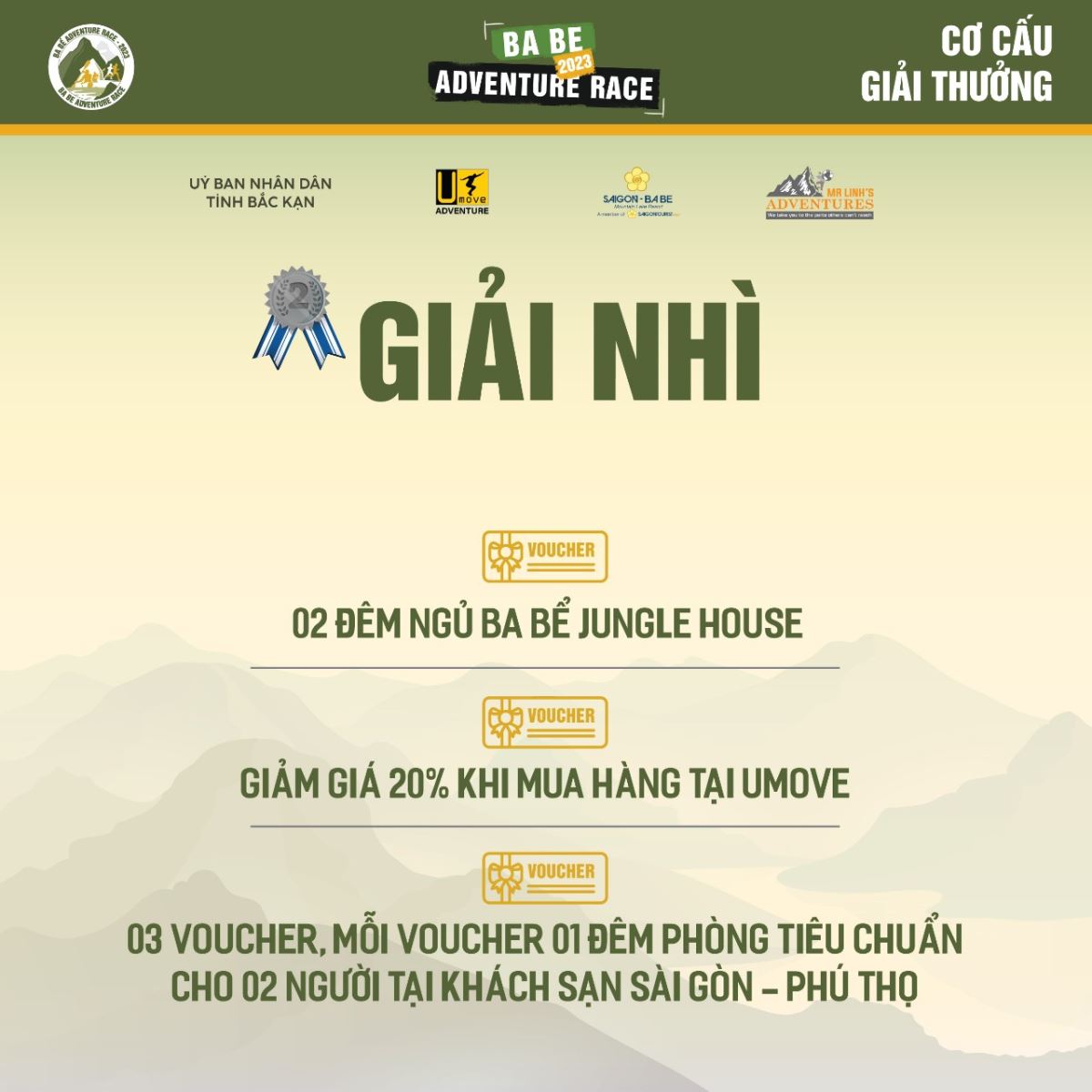 Giải đua Ba Bể Adventure Race 2023 diễn ra tháng 11